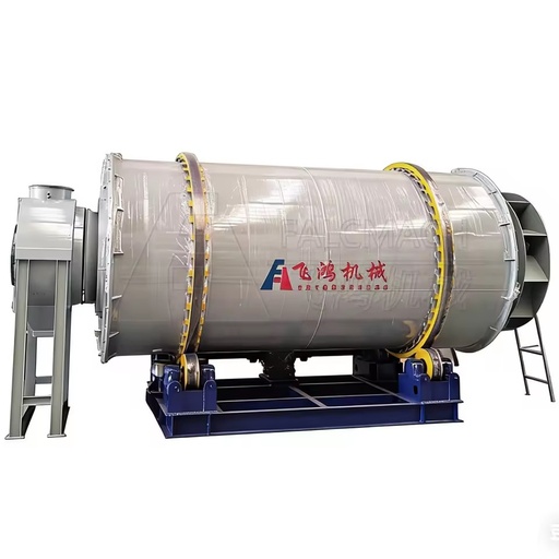 Small Rotary Sand Dryer Plant for Processing with Motor-Energy Saving Installation Guide