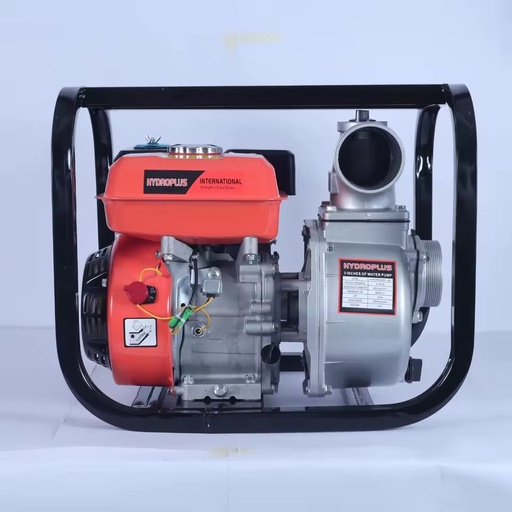 Hydroplus International HYDROWP-30 6.5HP 196cc Industrial Centrifugal Water Pump 52000LPH High Flow 4 Stroke Stainless Steel
