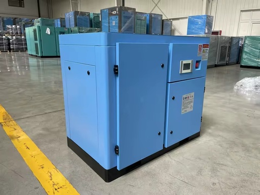 Low Noise Fixed Frequency Screw Air Compressor Less Vibration Fixed Speed Compressor For Food Packaging Factory