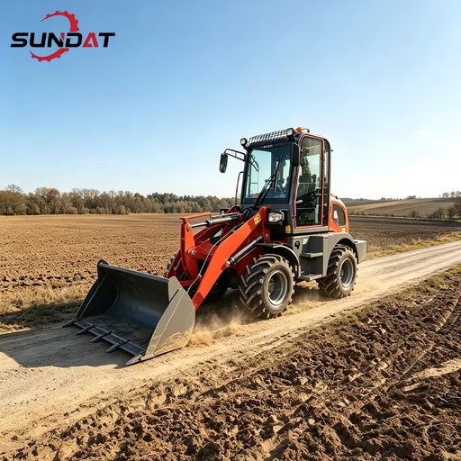 Telescopic Wheel Loader Robust Drive Axle Gearbox For Mud Farm Quarry Pit And Unpaved Construction Ground