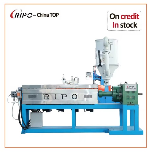 RIPO 120 Single-screw PVC/PE Cable Wire Extruder Machine for High Productivity and Energy Saving Insulation Extrusion