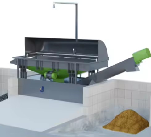High Rigidity Motor Sand and Gravel Separator