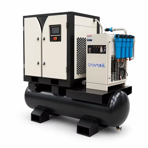 High Quality 7.5kw 11kw 15kw 22kw 37kw Air Compressor With 100L 200L 300L 500L 1000L Tank