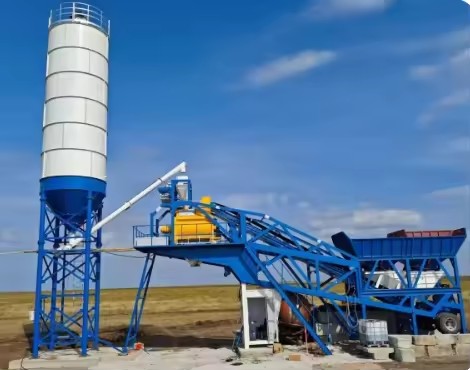 YX120 Concrete Mixing Plant