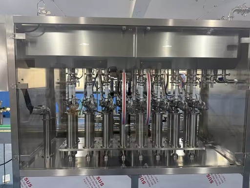 Automatic Piston Filling Machine HSGZ-16A for Beverage Thick Paste & Sauce Liquid Plastic/Glass/Metal Bottles 100-5000ML