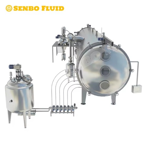 PLC Controlled CE Certified Vacuum Belt Dryer Equipment With Touch Screen Low Temperature Drying for Boswellia Extract