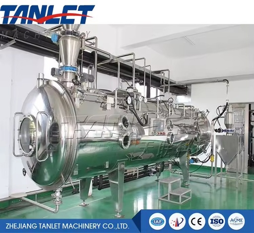 Continuous Vacuum Belt Dryer for Particles Industrial Powder Dehydration Machine for Lithium New Energy Chemical Product