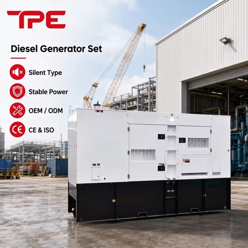 250kva Silent Diesel Generator 100kva 200kva 300kva Soundproof Canopy for Mining Projects