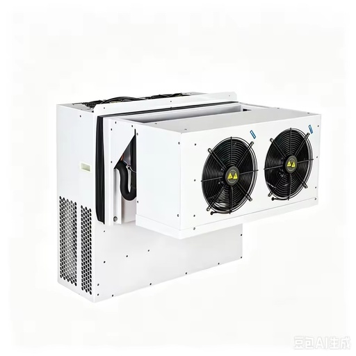 Through Wall Monoblock Cooling Unit, Plug and Play Integrated Refrigeration Equipment for Small Walk in Cooler