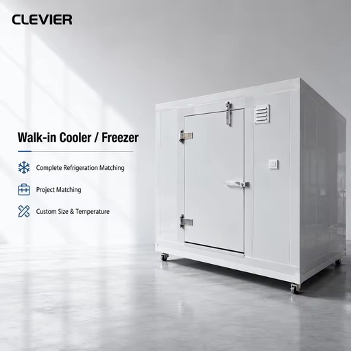 Custom Size Cold Storage Room for Meat and Seafood Cold Storage with Refrigeration System and Support