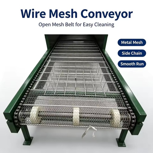 Industrial Continuous Conveying Machine Custom Width Length Support For Various Industry Production Requirements