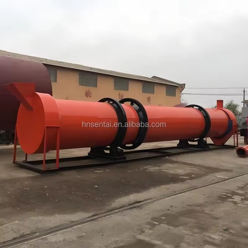 Factory Direct Rotary Drum Dryer for Wood Chips / Sawdust / Biomass Drying, Energy Saving Drum Dryer with Long Service Life
