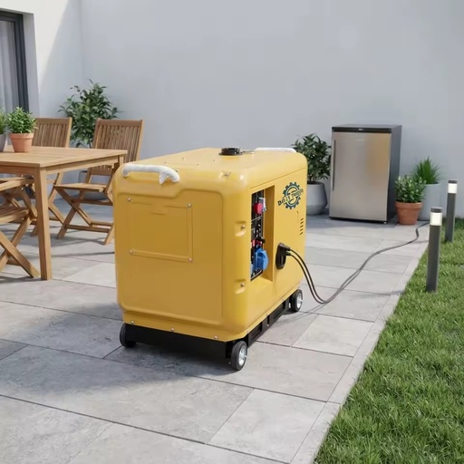 5kva 10kva Super Silent Diesel Generators for Home 5 kw 10kw 12kw 15 kw 20kw Diesel Generator Set Alternator Generador Electrico