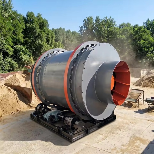 20-85TPH Three Drums Rotary Gas Heating Energy Saving Silica Sand & Slag Dryer Equipment Manufacturer From Henan