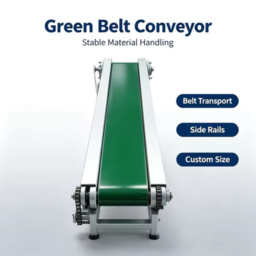Custom Frame Structure Conveyor System Anti-Wear Transport Machinery For Various Goods Delivery