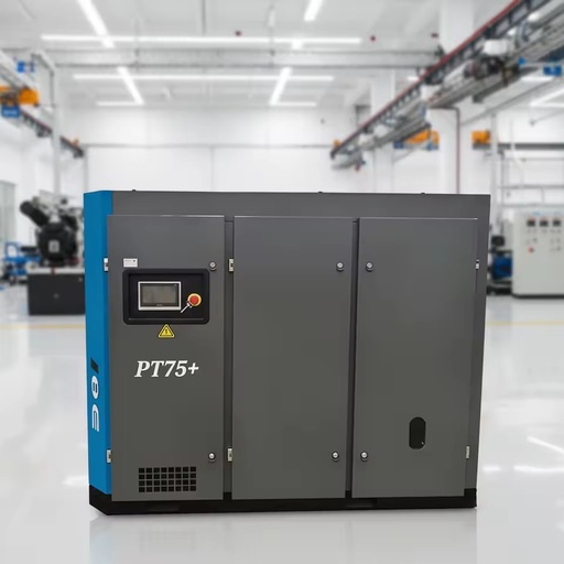 Energy-saving High Efficient 75KW 100HP Two Stage Oil Cooled PM VSD Screw Air Compressor for Top 10 Air Compressor Manufacturers
