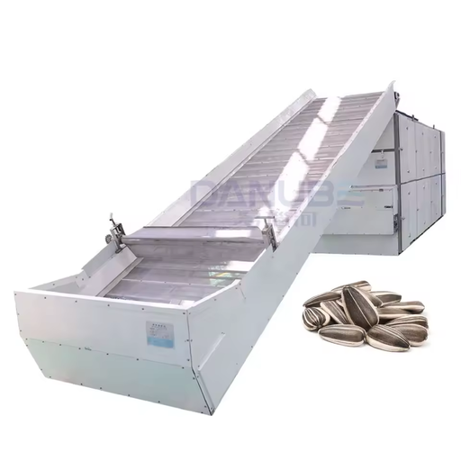 Easy operate continuous Sunflower seeds mesh belt dryer seed processing Sunflower seeds drying equipment