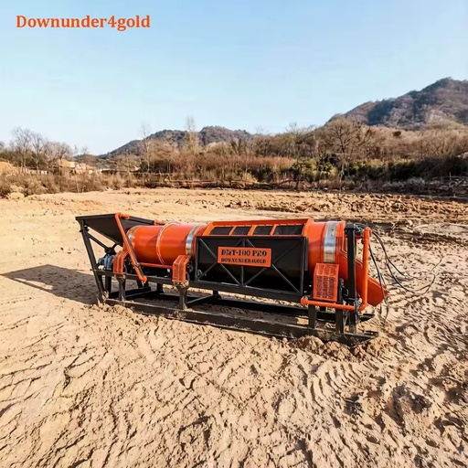 Energy Saving Portable Gold Trommel Screen Large-scale Gold Wash Plant with Multi-Stage Screening for River & Stream Mining