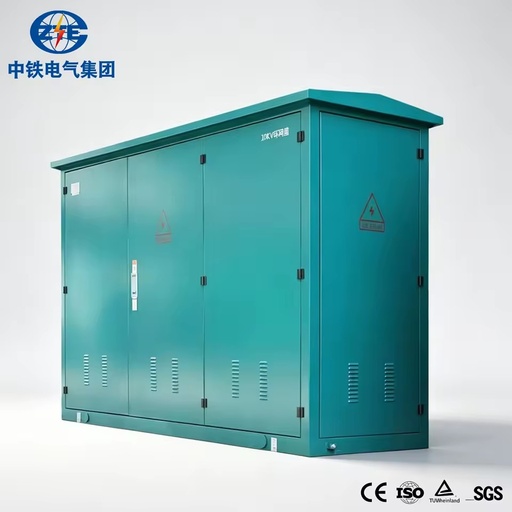Fire Retardant Box Type Substation Galvanized Pad Mounted Unit for Photovoltaic Energy Storage Base Power Station