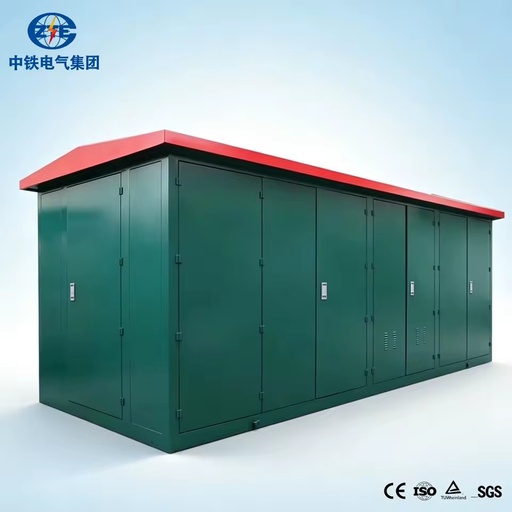 Three Phase Box Type Substation Weatherproof Prefabricated Kiosk for Solar PV Wind Energy Storage Power Distribution Station