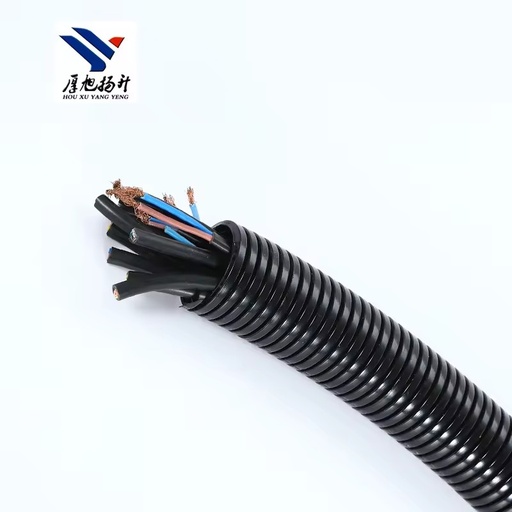 Split Flame Retardant Wire Loom Cable Conduit Sleeves Tubing Auto Wire Pipe for Industrial Electrical Automotive Marine
