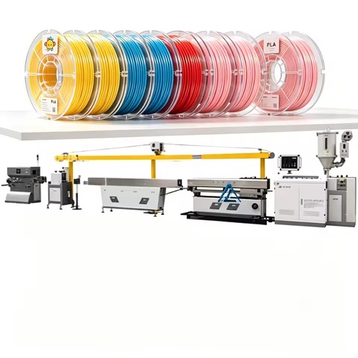 Fast Extruding Stable Output 3D Printer Filament Maker PLA ABS PETG TPE Filament Extrusion Production Line