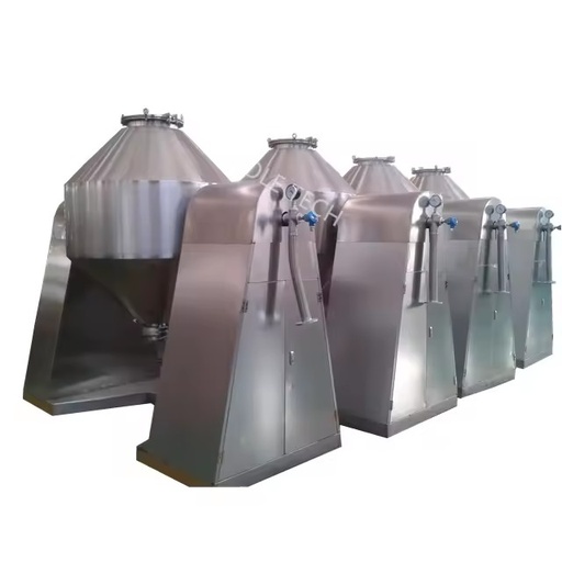 Low Temperature Vacuum Drying Machine Double Cone Rotating Vacuum Dryer for Heat Sensitive Materials