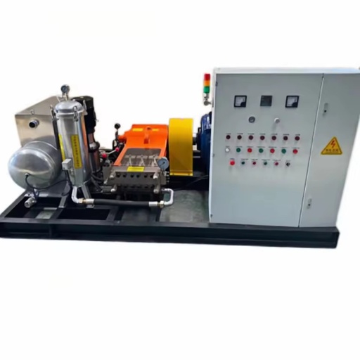 High Pressure Heat Exchanger Tube Cleaning Machine with High-Performance Pump for Chemical Field Wash Core Components Bearing