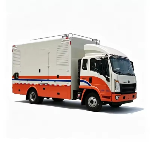 CNHTC HOWO 150kw Diesel Engine New Outdoor Power Supply Engineering Vehicle Abundant Kinetic Energy Stable Performance Manual