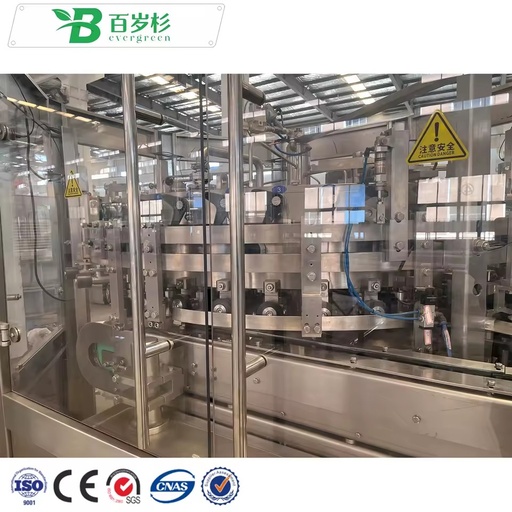 BS-Automatic Rotary Type Plastic Bottle Pure Mineral Water Filling Capping and Labeling Machine Production Line