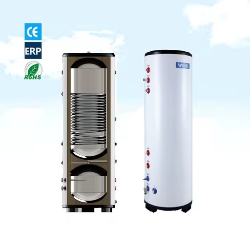 150L 200L 260L 300L 400L 500L Heat Pump Hot Water tank Buffer tank 2 In1 for Dometic House Heating and Hot Water Storage Tank
