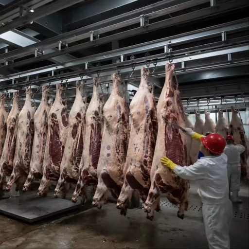 Slaughter House Refrigeration Equipment Meat Chilling Room Abattoir Cold Storage Meat Blast Freezer Quick Chill Cold Room