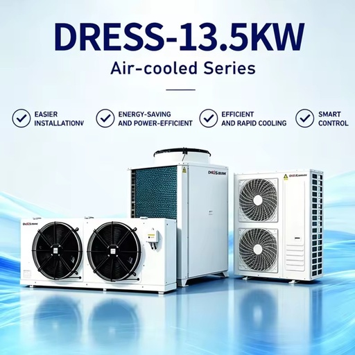 3HP-15HP Fully Enclosed Scroll Compressor Refrigeration Condensing Units and Evaporators Complete Cold Storage Equipment Sets