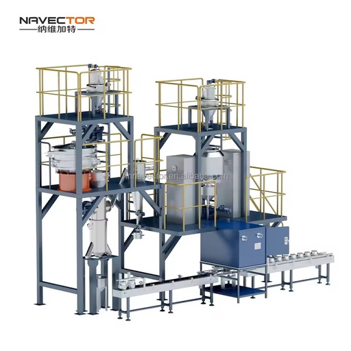 High Precision Powder Screening Grading System Work with Atomization Metal Powder Production Machine