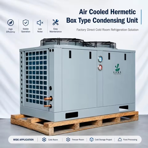 Copeland 5HP Box Type Refrigeration Unit R404A for Restaurant Kitchen Cold Room Refrigeration System