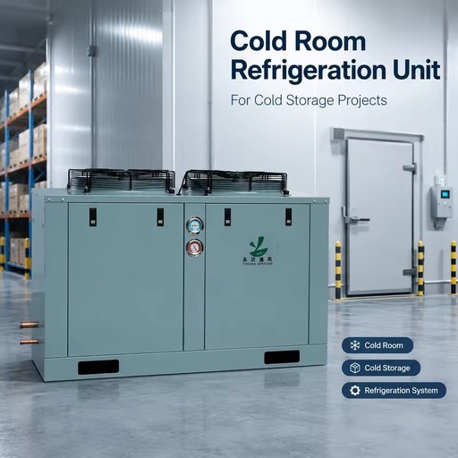 Copeland 3HP Scroll Condensing Unit for Seafood Fish Cold Storage Refrigeration System for Industrial Cold Storage Project