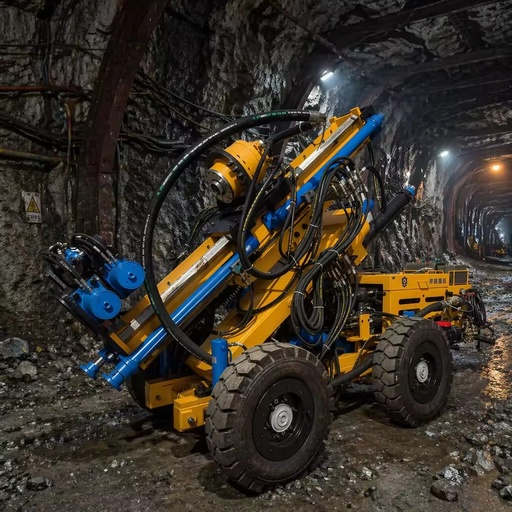 Underground Wheeled Down-The-Hole Drilling Rig Hydraulic Rock Drilling Machine for Mining Tunnel Engineering