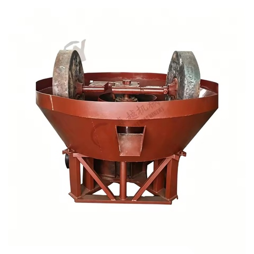 Factory Direct 1200 Double Roller Wet Pan Mill High Gold Recovery Equipment Matched With Gold Centrifugal Concentrator