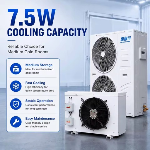 Refrigeration Equipment Is Suitable for Food Processing Factories, Seafood Companies, Meat Plants and Cold Chain Projects.