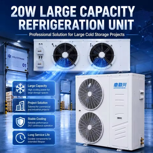 Complete Cold Storage Room Solution Refrigeration Condensing Unit Evaporator Control System Factory Supply