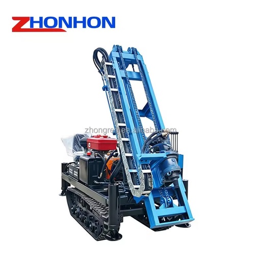 Small Cheap Mini Drilling Rig Hydraulic Core Portable Tracked Rotary Water Well Mine Drilling Rigs Price for Sale