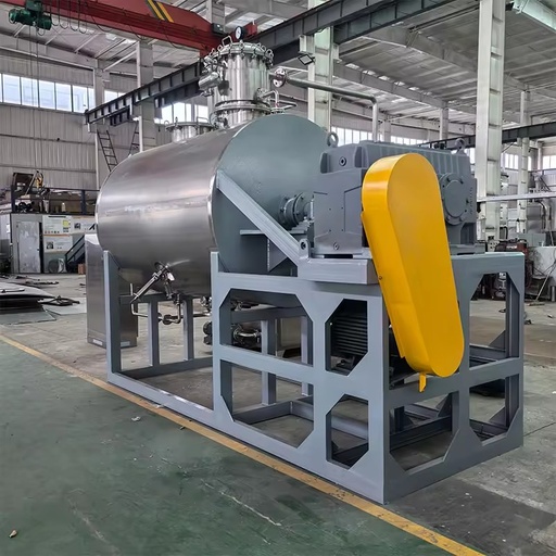 Horizontal Stainless Steel Vacuum Harrow Dryer for Wood Biodiesel Production PLC Control Batch Rotary Paddle Drying Machine