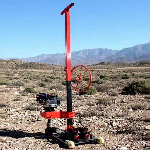 Small Mine Drilling Rig Portable Core Drilling Rig for 50m SPT Soil Investigation Projects