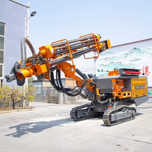 Hengwang 2025 Crawler Gold Quarry DTH Mine Drill Rig Machine Top Hammer Hard Rock for Coal Mine with Core Engine Component