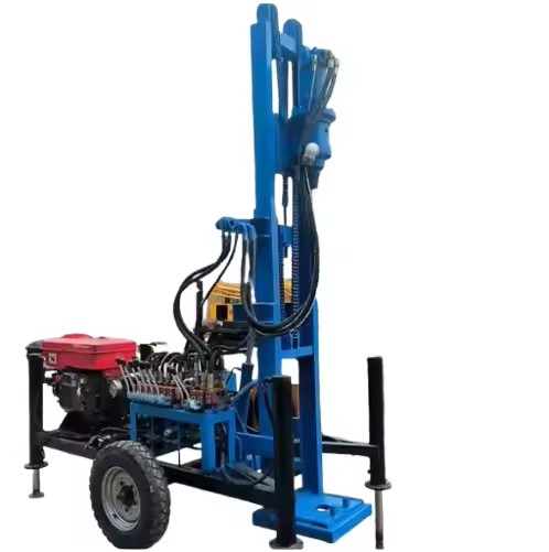 Factory Sale Geotechnical Hydraulic Portable Mine Drilling Rigs Diesel Underground Borehole Water Well Drilling Rig Machine