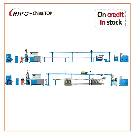 RIPO 60mm PVC/XLPE Wire Insulation Extrusion Machine for Cable Production Cable production line