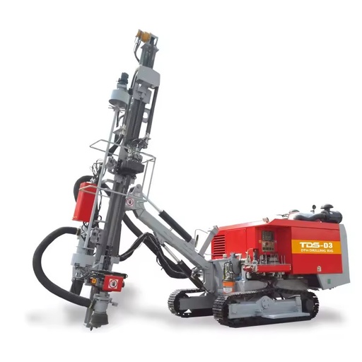 D3 DTH Hydraulic Drilling Rig Mining Blasthole Integrated Dth Drill Rig Machine Crawler Surface Dth Drill Rig Machine