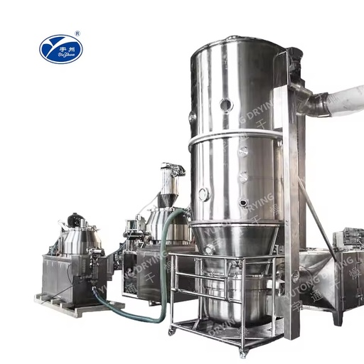 High Quality FL Model Integrated Operation Fluidized Granulator Collagen Granulation Fluidized Bed Drying Machine
