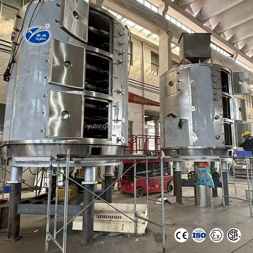 Manufacturer PLG High Efficiency Continuous Disc Plate Dryer Continuous Waste Salt Treatment Disc Dryer Machine