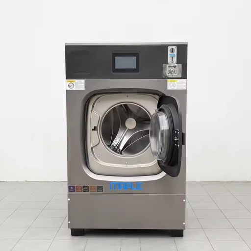 Industrial Commercial-Grade Fully Automatic Stainless Steel 20kg Dual-Purpose Washing Machine for Factories Hotels & Schools
